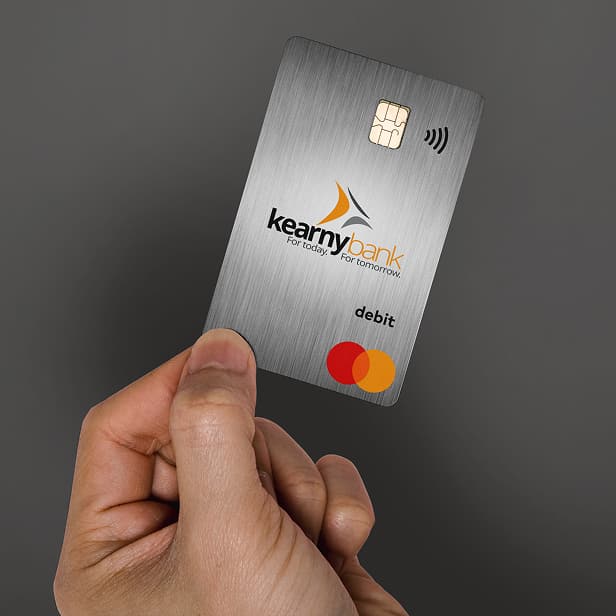 hand-kearny-card Kearny Bank Card